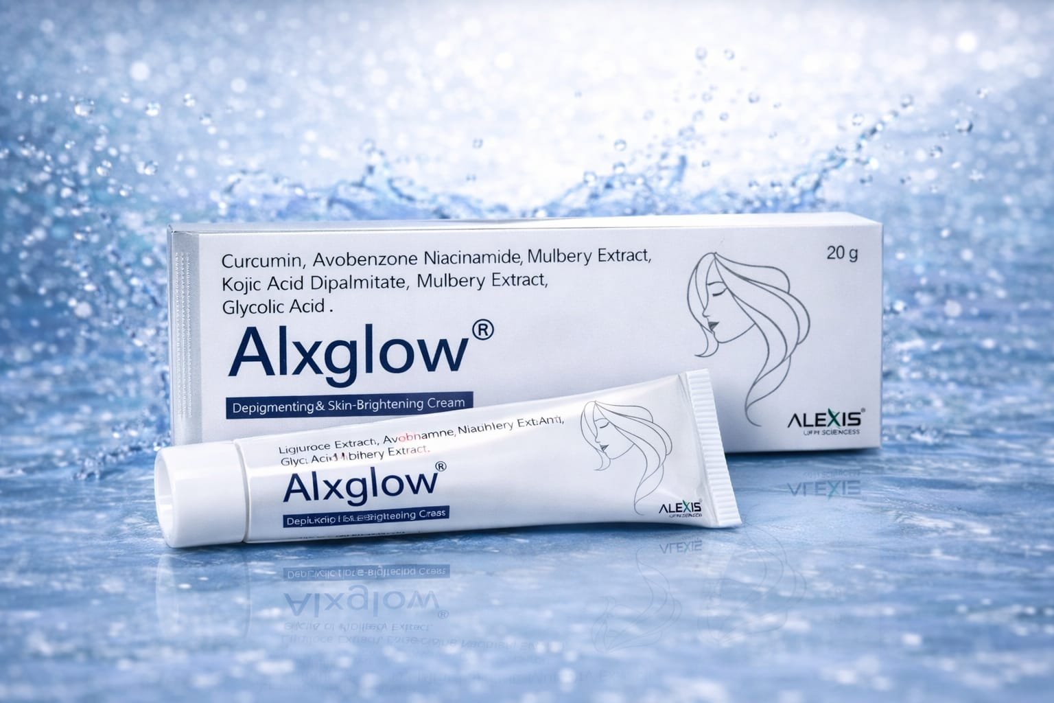 Alxglow Depigmenting & Skin Brightening Cream